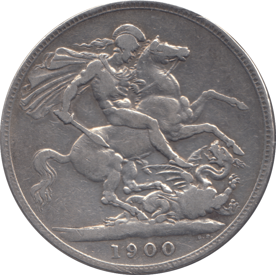 1900 CROWN ( FINE ) - CROWN - Cambridgeshire Coins