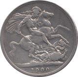 1900 CROWN ( FINE ) - CROWN - Cambridgeshire Coins