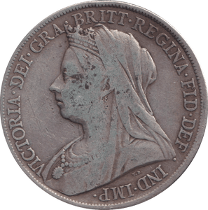 1900 CROWN ( FINE ) - CROWN - Cambridgeshire Coins