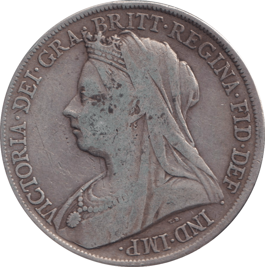 1900 CROWN ( FINE ) - CROWN - Cambridgeshire Coins