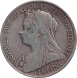 1900 CROWN ( FINE ) - CROWN - Cambridgeshire Coins