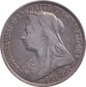 1900 CROWN ( FINE ) - CROWN - Cambridgeshire Coins