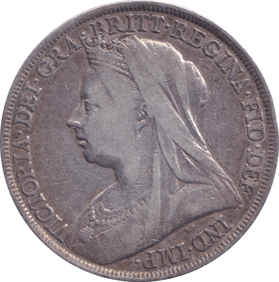 1900 CROWN ( FINE ) - CROWN - Cambridgeshire Coins