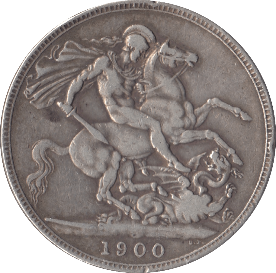 1900 CROWN ( FINE ) - CROWN - Cambridgeshire Coins