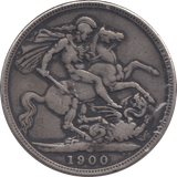 1900 CROWN ( FINE ) LXIII - Crown - Cambridgeshire Coins