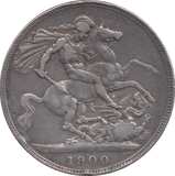 1900 CROWN ( GF ) - CROWN - Cambridgeshire Coins