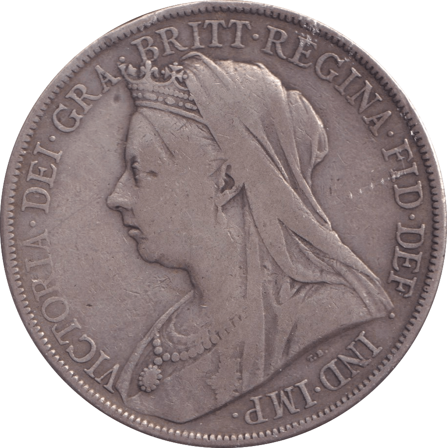 1900 CROWN ( GF ) - Crown - Cambridgeshire Coins
