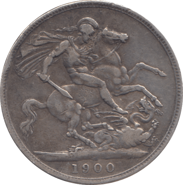 1900 CROWN ( GF ) - CROWN - Cambridgeshire Coins