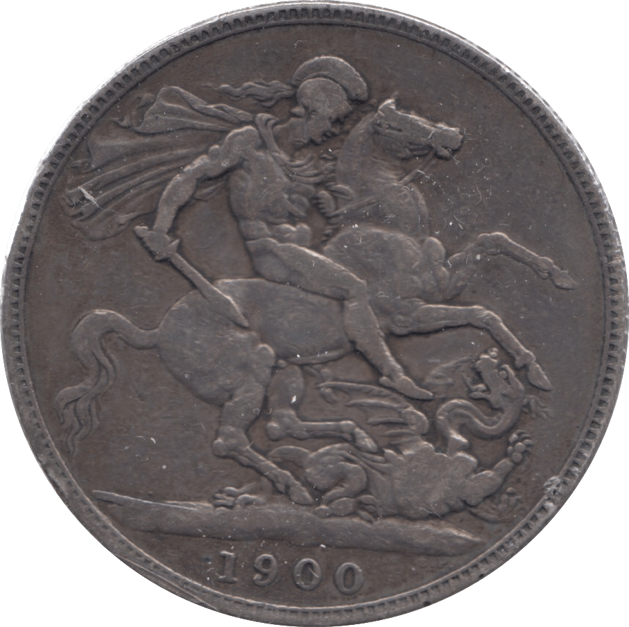 1900 CROWN ( GF ) - Crown - Cambridgeshire Coins