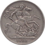 1900 CROWN ( GF ) - CROWN - Cambridgeshire Coins