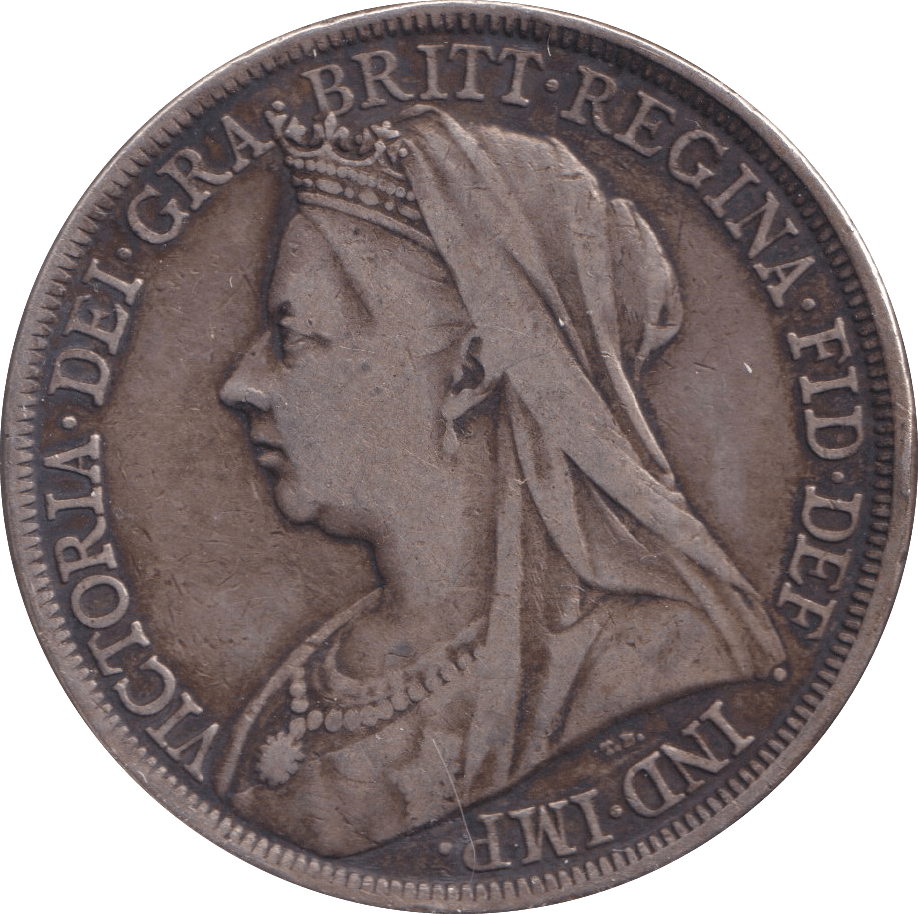 1900 CROWN ( GF ) - CROWN - Cambridgeshire Coins