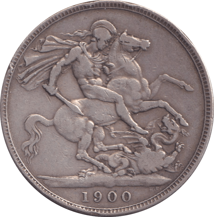 1900 CROWN ( GF ) - Crown - Cambridgeshire Coins