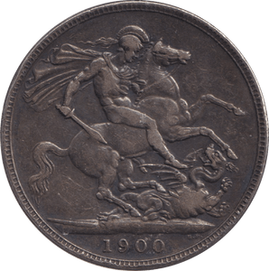1900 CROWN ( GF ) - CROWN - Cambridgeshire Coins