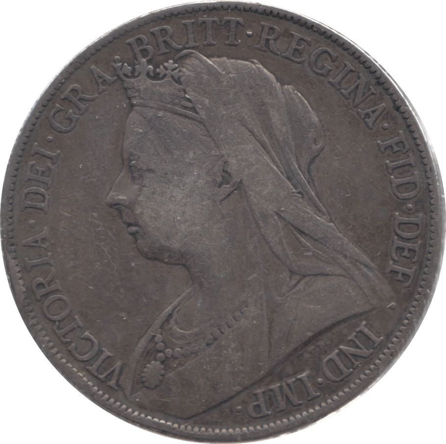 1900 CROWN ( GF ) - Crown - Cambridgeshire Coins
