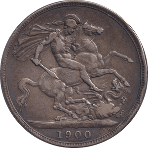 1900 CROWN ( GF ) - CROWN - Cambridgeshire Coins