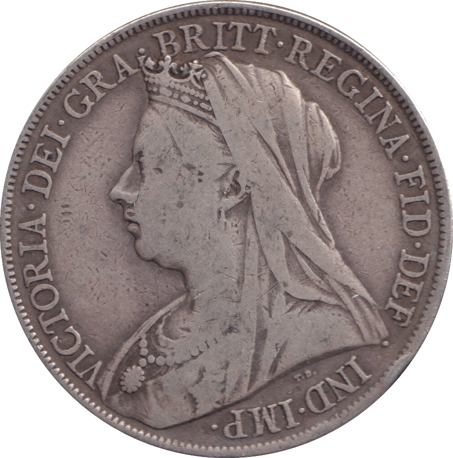 1900 CROWN ( GF ) - FLORIN - Cambridgeshire Coins