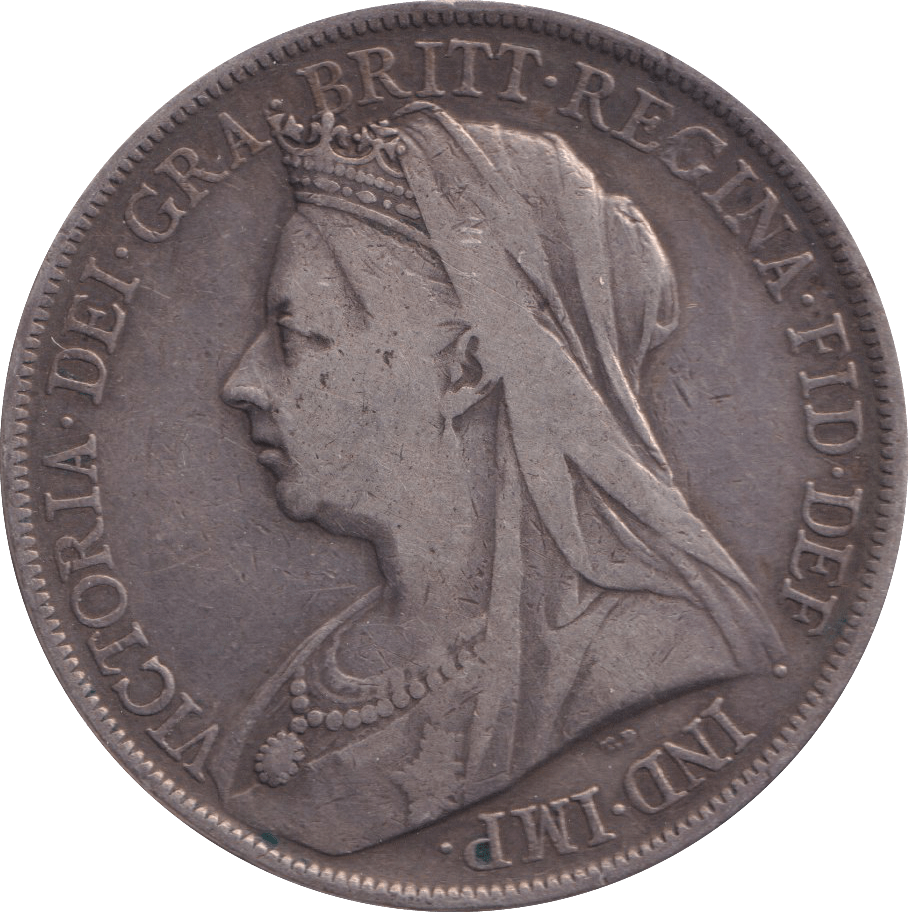 1900 CROWN ( GF ) - FLORIN - Cambridgeshire Coins