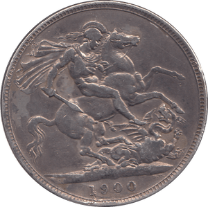 1900 CROWN ( GF ) LXIV - CROWN - Cambridgeshire Coins