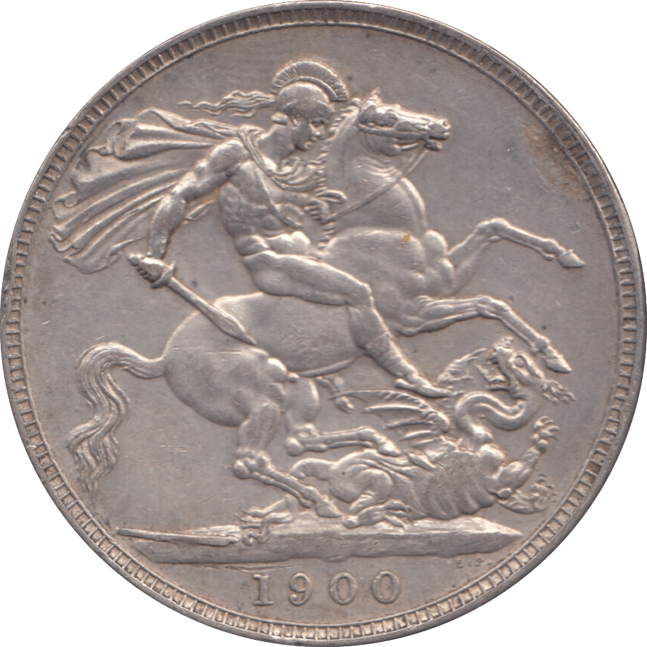 1900 CROWN ( GVF ) - CROWN - Cambridgeshire Coins