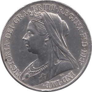 1900 CROWN ( GVF ) LXIII - CROWN - Cambridgeshire Coins