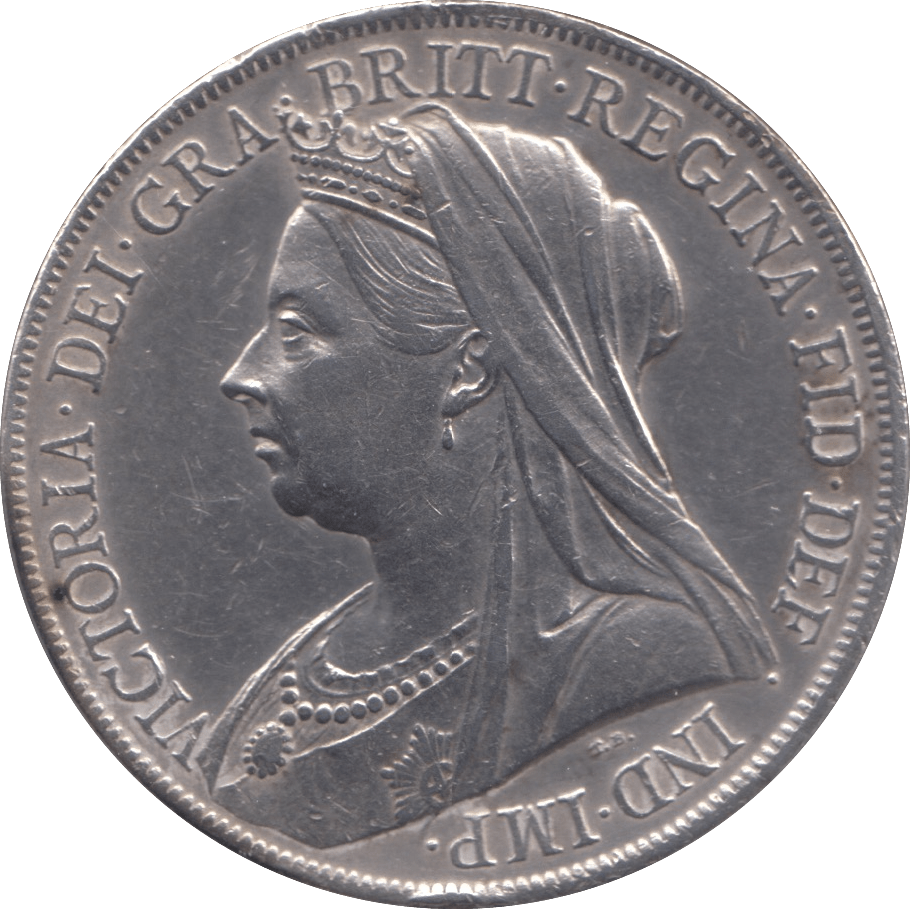 1900 CROWN ( GVF ) LXIII - CROWN - Cambridgeshire Coins