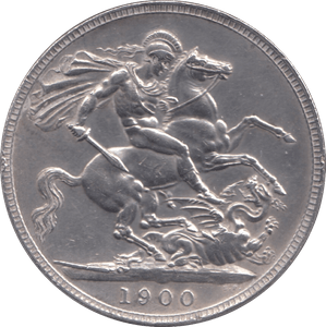 1900 CROWN ( GVF ) LXIII - CROWN - Cambridgeshire Coins