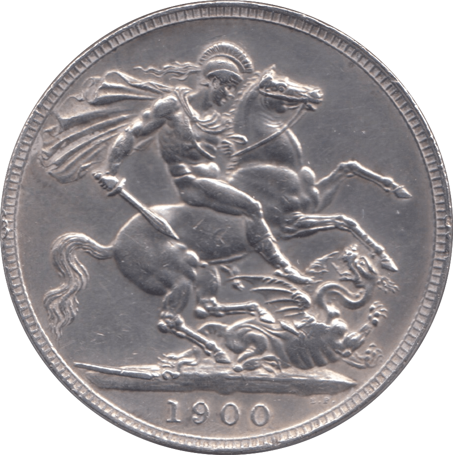 1900 CROWN ( GVF ) LXIII - CROWN - Cambridgeshire Coins