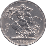 1900 CROWN ( GVF ) LXIII - CROWN - Cambridgeshire Coins