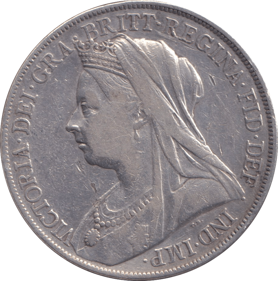 1900 CROWN ( VF ) - CROWN - Cambridgeshire Coins
