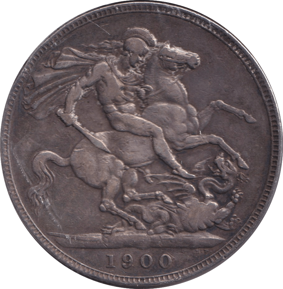 1900 CROWN ( VF ) - CROWN - Cambridgeshire Coins