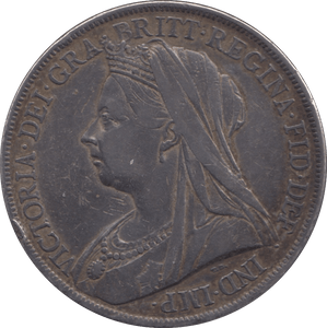 1900 CROWN ( VF ) - CROWN - Cambridgeshire Coins