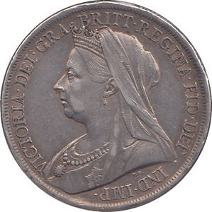 1900 CROWN ( VF ) - CROWN - Cambridgeshire Coins