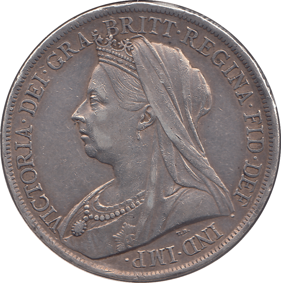 1900 CROWN ( VF ) - CROWN - Cambridgeshire Coins