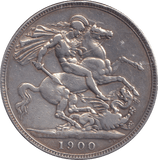 1900 CROWN ( VF ) - CROWN - Cambridgeshire Coins