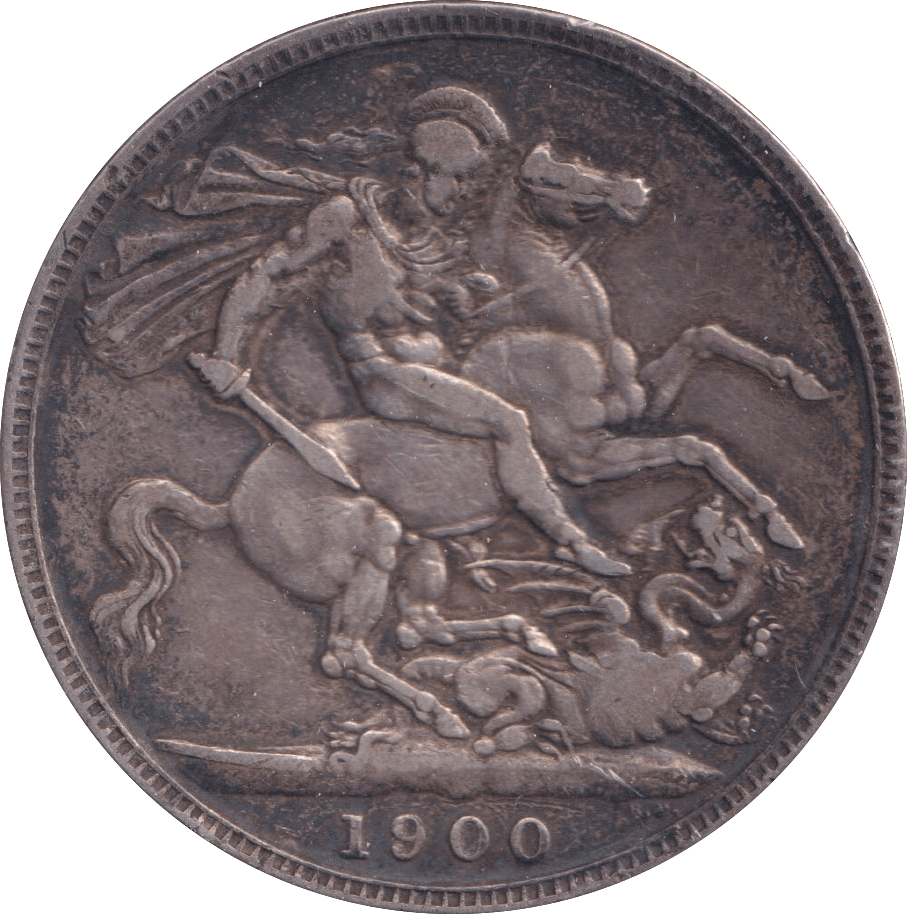 1900 CROWN ( VF ) - Crown - Cambridgeshire Coins