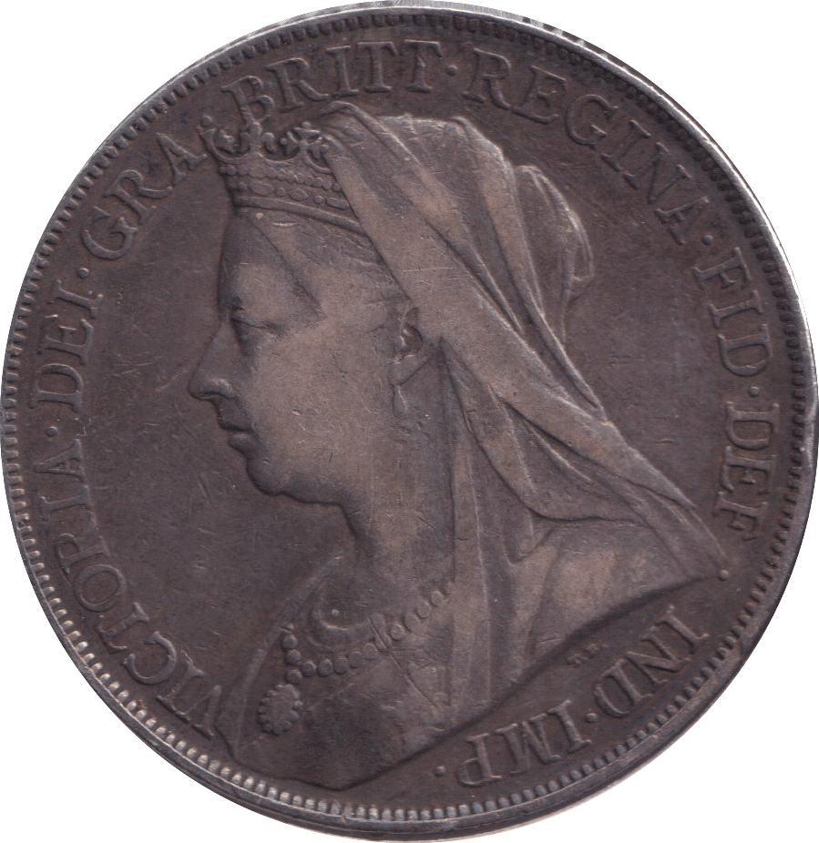 1900 CROWN ( VF ) - CROWN - Cambridgeshire Coins