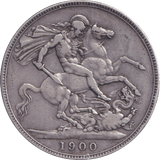 1900 CROWN ( VF ) - CROWN - Cambridgeshire Coins