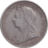 1900 CROWN ( VF ) - CROWN - Cambridgeshire Coins
