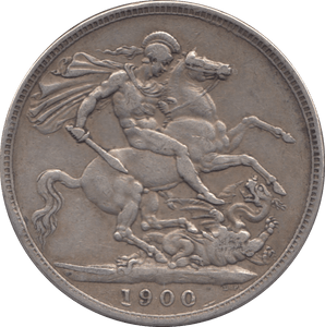1900 CROWN ( VF ) - CROWN - Cambridgeshire Coins