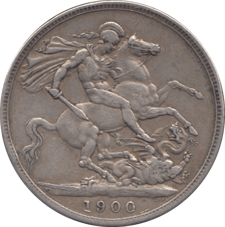 1900 CROWN ( VF ) - CROWN - Cambridgeshire Coins
