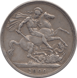 1900 CROWN ( VF ) - CROWN - Cambridgeshire Coins