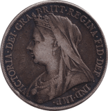 1900 CROWN ( VF ) - CROWN - Cambridgeshire Coins