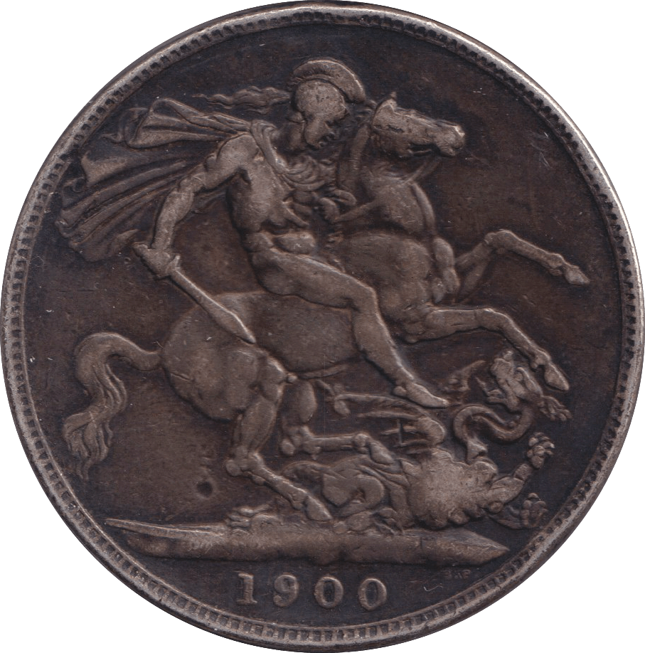 1900 CROWN ( VF ) - CROWN - Cambridgeshire Coins