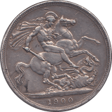 1900 CROWN ( VF ) - CROWN - Cambridgeshire Coins