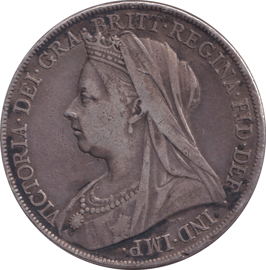 1900 CROWN ( VF ) - CROWN - Cambridgeshire Coins