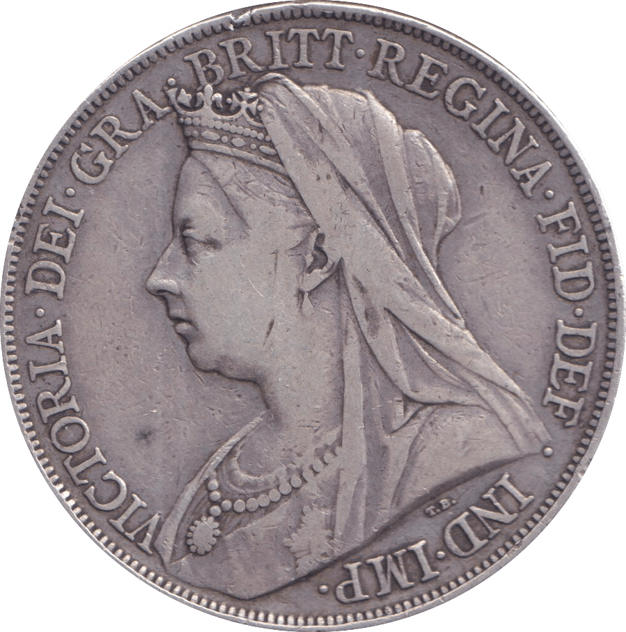 1900 CROWN ( VF ) - CROWN - Cambridgeshire Coins
