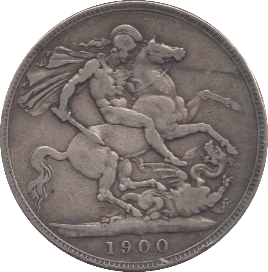 1900 CROWN ( VF ) - CROWN - Cambridgeshire Coins