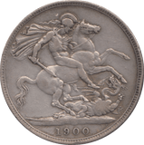 1900 CROWN ( VF ) - CROWN - Cambridgeshire Coins