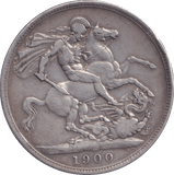 1900 CROWN ( VF ) - CROWN - Cambridgeshire Coins