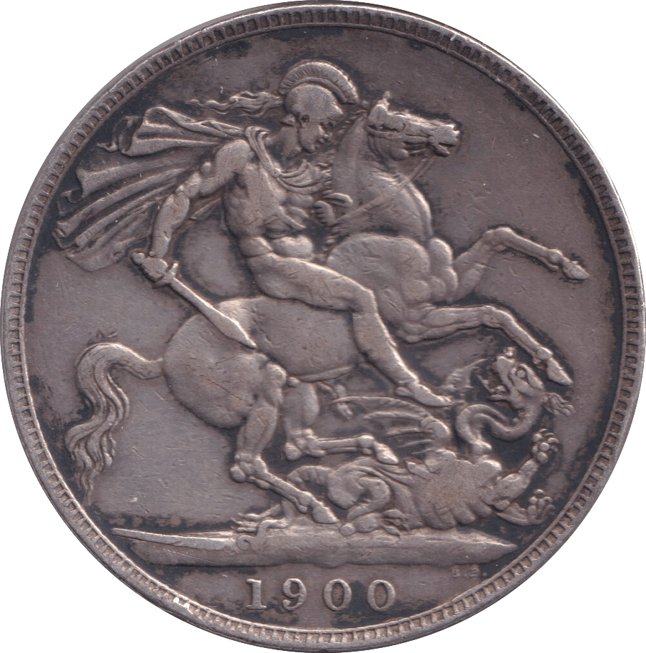 1900 CROWN ( VF ) - CROWN - Cambridgeshire Coins